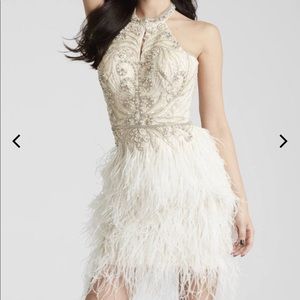 Jovani White Prom Dress